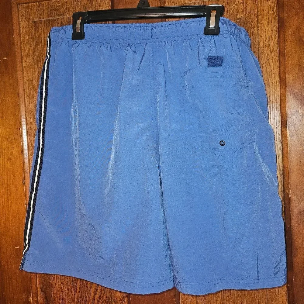 NWOT GAP MENS‎ L Blue Swim trunks Swimsuit Excellent Condition 35 - 37 Waist